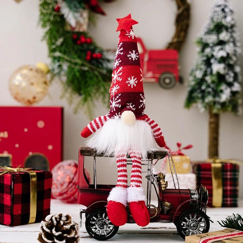 20/30CM LED Faceless Doll Elf Gnome with Lights Christmas Decoration Home Merry Christmas Navidad Children New Year Gift