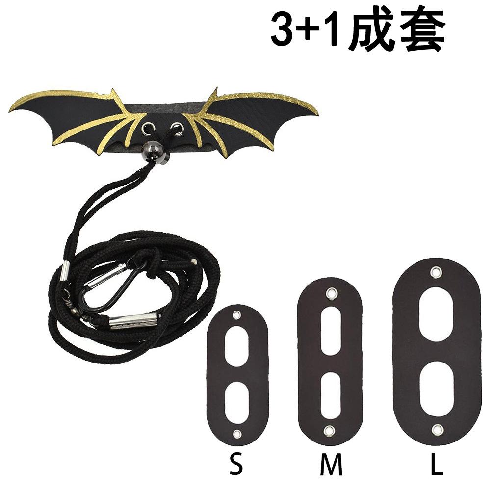 

Поводок для бородатого дракона, 3 размера в упаковке, кожаный поводок для крыльев ящерицы со съемным поводком для рептилий, бородатых драконов