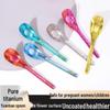 Xinke Pure Titanium Yuanbao Spoon