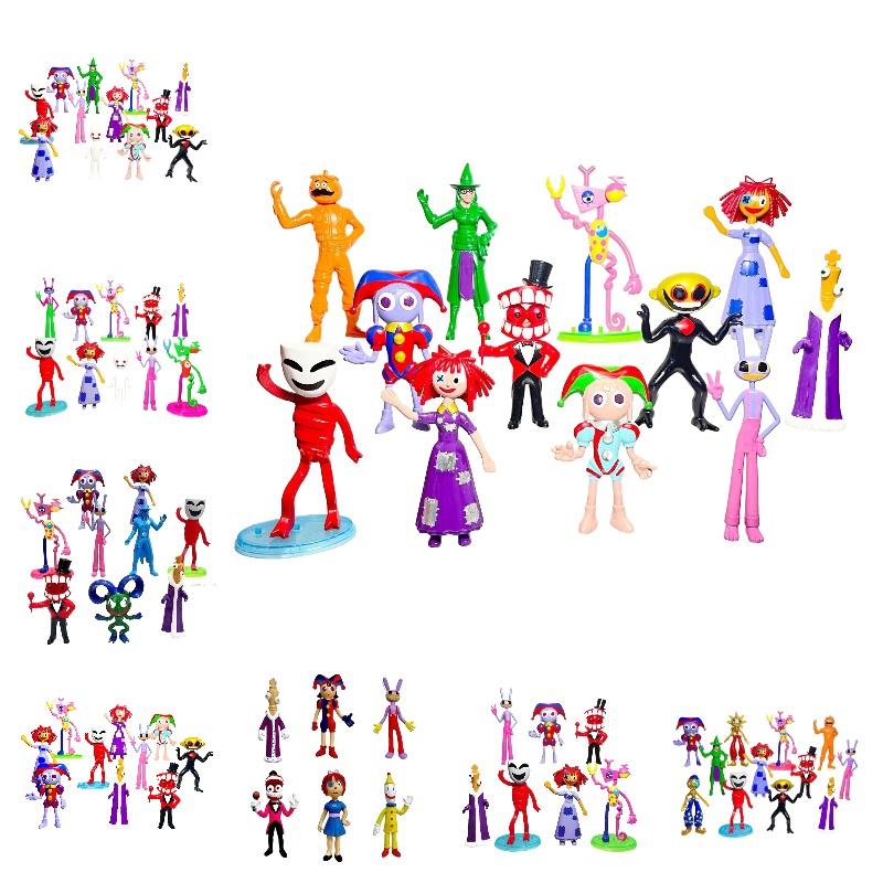 Prodotto Popolare Transfrontaliero Burattino a Mano Circo Digitale Giocattolo Per Decorazione Festa di Compleanno Bambole per Bambini Piccoli Regali
