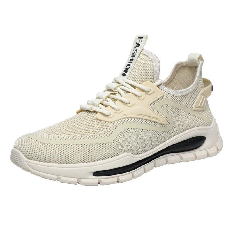 Shoes Men's sneakers New men's sneakers Flying shoes Running shoes Fashion men's casual shoes