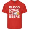 Blood Sweat Rugby and Beers Funny Unisexs Light Cotton TShirt