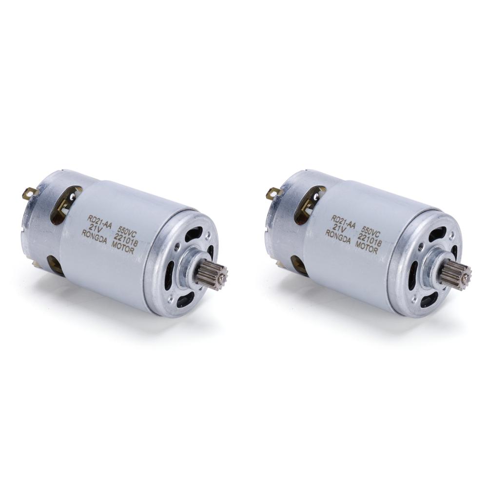 5/2/1Pcs 21V Mini Electric DC Motor 14 Teeth Micro Brushed Motor 8.2mm Gear Diameter Power Tool Accessories for Motor Chainsaw