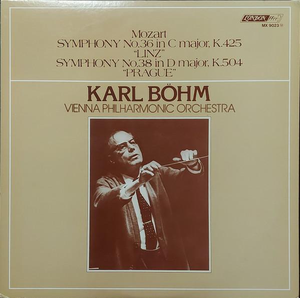 

LP Record KARL BOHM, VIENNA PHILHARMONIC ORCH - Mozart: Symphony No. 36 K. 425 linz MX9023 LONDON 1978 Japan Classical Used