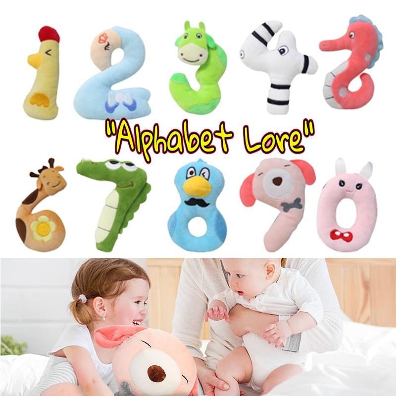 Plüschtier Kuschelgeschenk Für Baby Kinder Alphabet Lore Zahlenblöcke