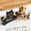 French Playful Girlish Cat Shark Hair Clip - Versatile, Comfortable, Age-Reducing Accessory for Women