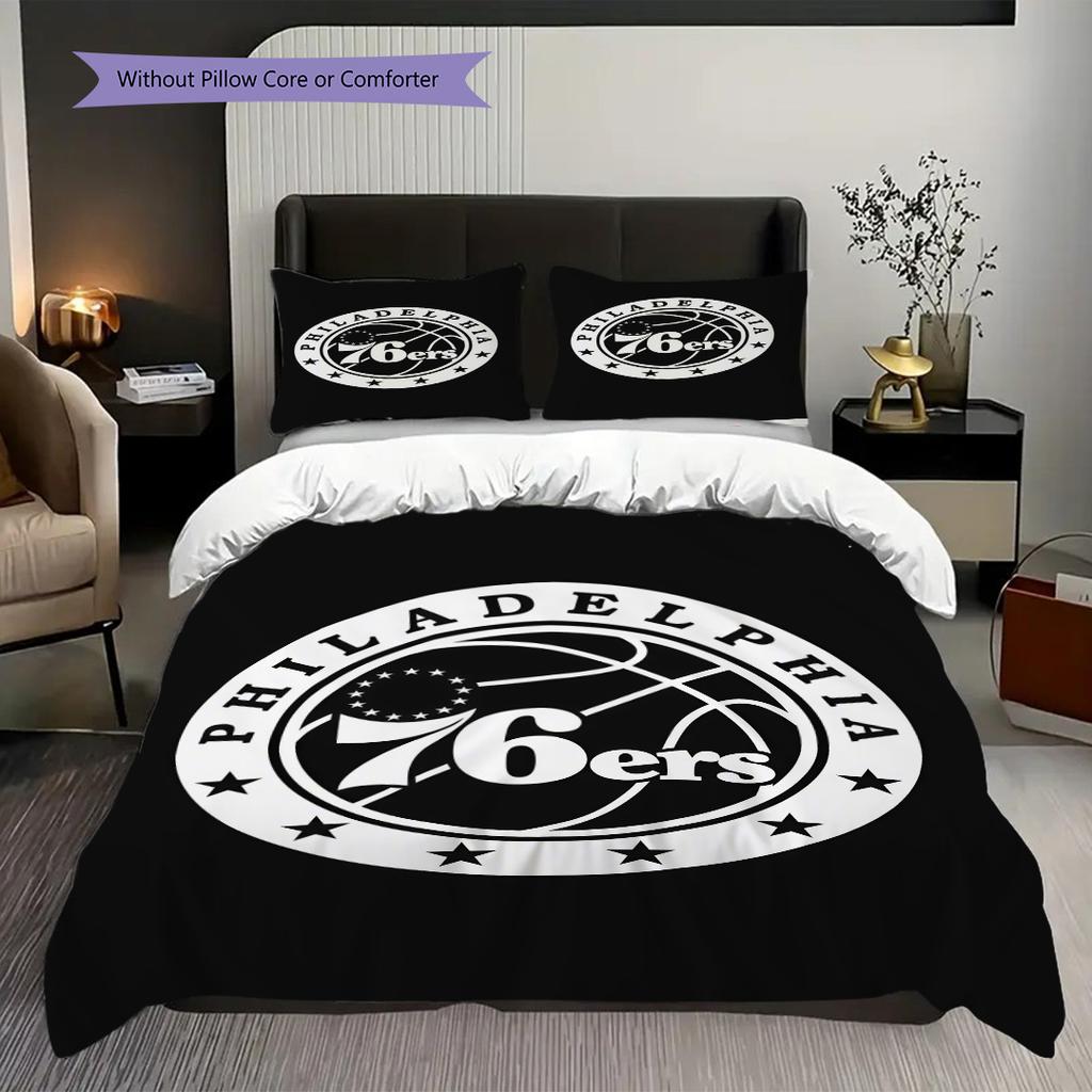 Philadelphia Ers National Emblem Bedding(1 * Duvet Cover + 2 * Pillowcase, Without core)Bedding Set Duvet Cover and Pillowcase