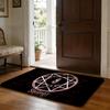 Floor Mat Soft Flannel Rug Non-Slip Absorbent Mat for Bathroom Bedroom Home Decor Rock Band S-slipknot