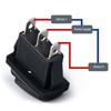 Black Rectangular IP65 Waterproof Rocker Switches 16A With Builts In Indicators Light for Safe and Effective Operations