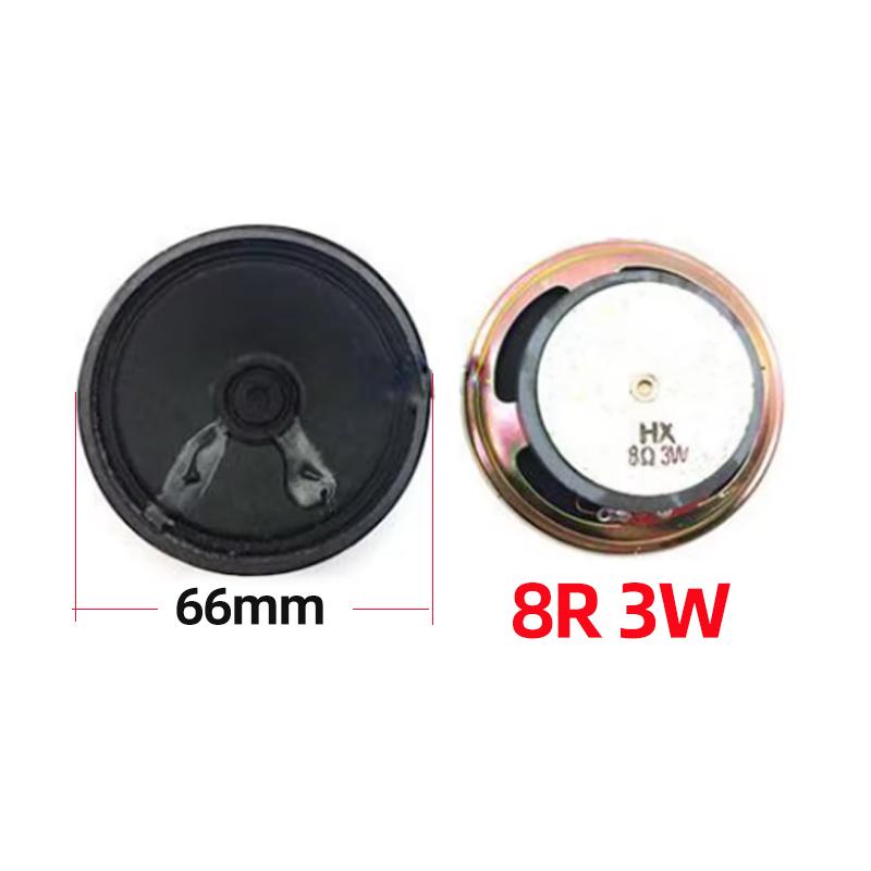 2PCS LCD TV Speakers 5W 10W 8R3W DIY Speaker Horns 41x71/30x70/50x90 Diameter 40mm 50mm 66mm 77mm for Electronic Components