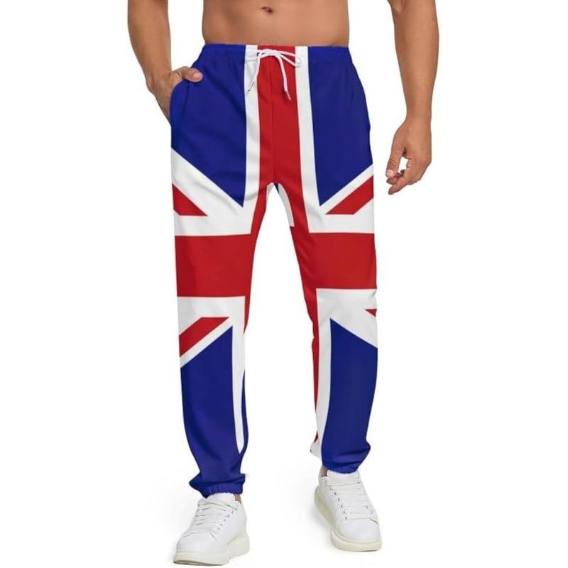 Herrenbekleidung, 3D-digital bedruckt, bequeme Jogginghose im 80er-Jahre-Stil für Frühling und Sommer, Freizeithose mit Kordelzug