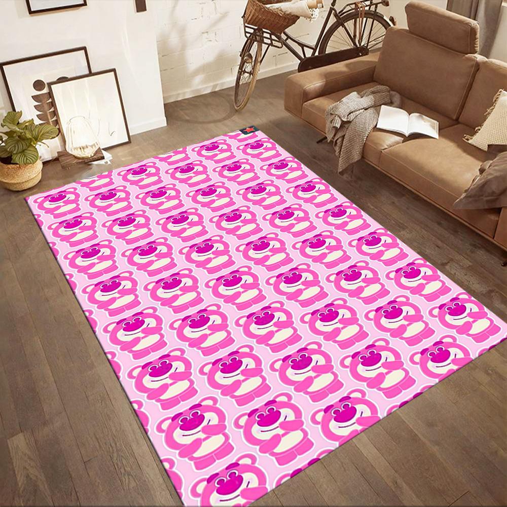 Teddy Bears Seamless Pattern Square rugs are a great choice for living rooms, bedrooms, home décor, and as gifts.