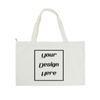 Fashion Canvas Shoulder Bag Customized Print Canvas Shopping Bag Casual Large Capacity Schoolbag Tote Bag