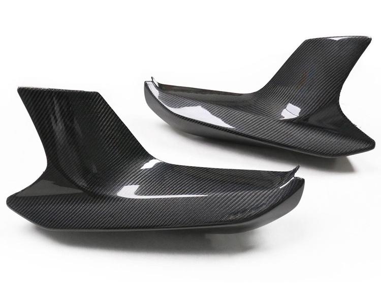BMW F90 M5 Carbon Fiber Front Corner Spats and Bumper Lip Protectors