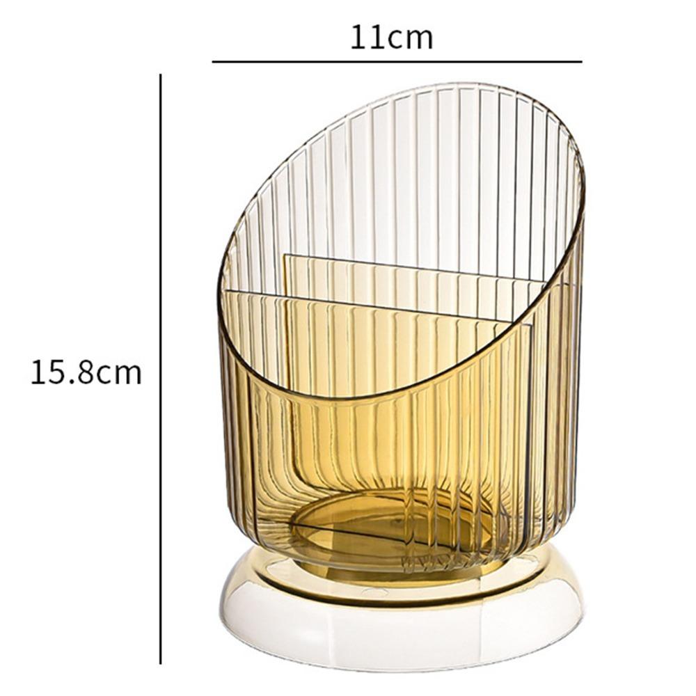 Plastic Makeup Brush Holder Transparent Makeup Brush Storage Makeup Brush Organizer  Office