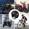 Electric Motorcycle Helmets Lightweight Cycle Half-helmets Retro Vintage Riding Lens Helmets Comfortable Ventilation Keep warm
