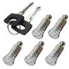 6707600205 Set de cinci butucuri de încuietoare pentru ușă cu 2 chei identice pentru LT Mercedes Sprinter Vito W638 Orice ușă Nou-nouț