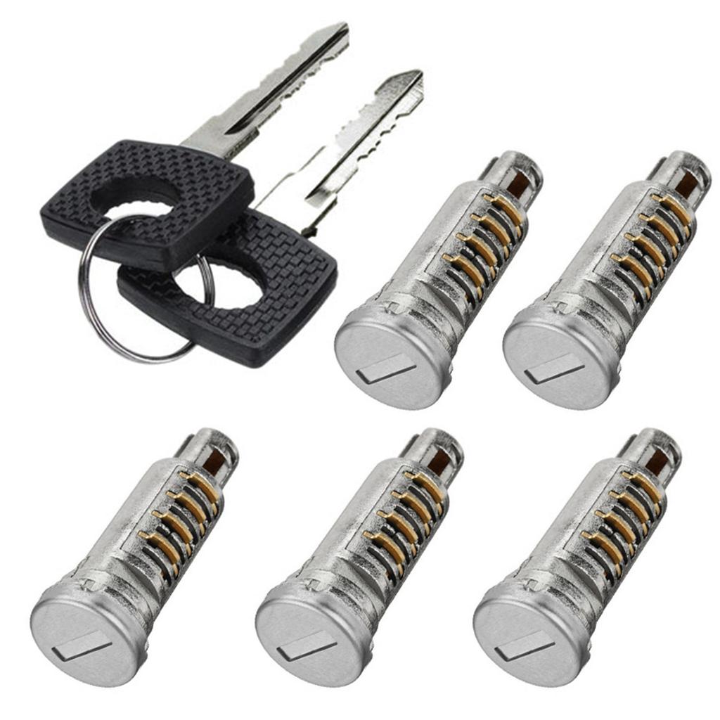 Buy 6707600205 Five Pcs Door Lock Barrels with 2 Same Keys at