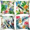 Neue Tropische Pflanze Grüne Blätter Regenwald Kissenbezug Kissen Kissenbezug Digitaldruck
