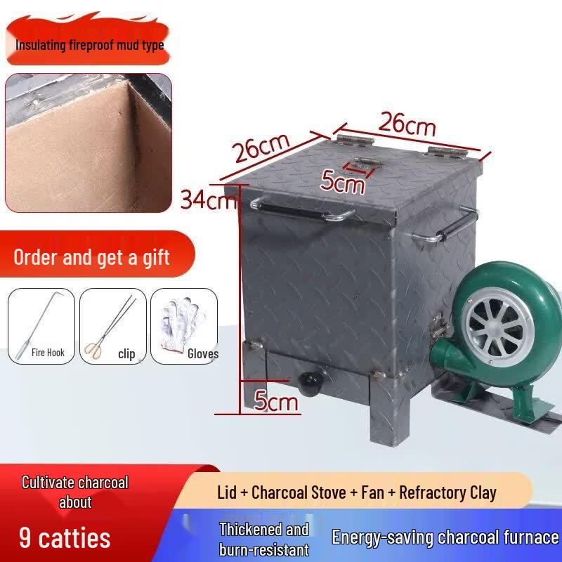 Commercial Charcoal Curing and Igniting Stove