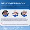 Adhesive Remover Spray Metal Wood Car Emblem And Label Removal Car Label Remover Safe For Glass Advertising Sticker Glue Remover