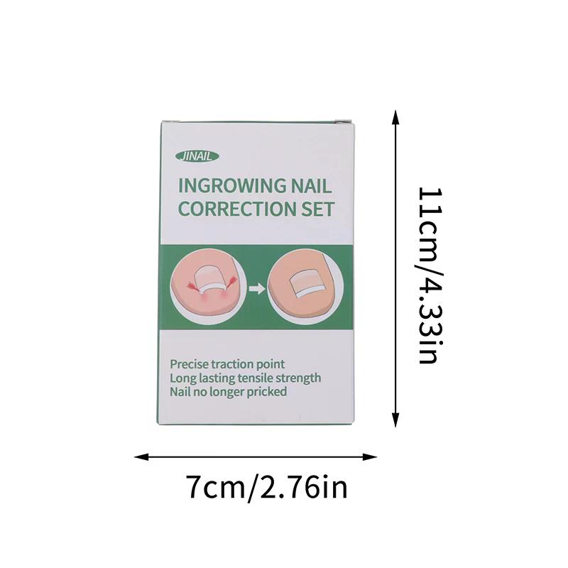 Set Tool 1/2 Ingrown Toenail Corrector Pedicure Recover Embed Treatment Professional Foot Care Correction