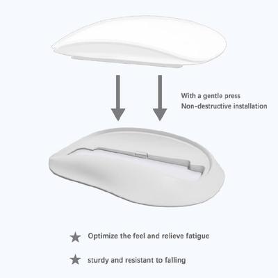 Ergonomic Mouse Base Case Hand and Wrist Relief Wrist Rest Mouse Base Cover for Mouse 1/2/3