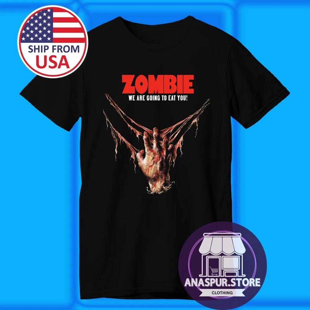 

Zombie Lucio Fulci Movie Men s Black Size S-5XL 2XL