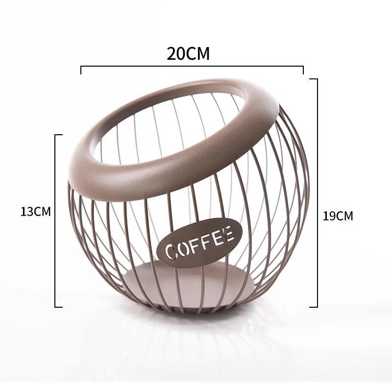 

Стойка для хранения кофейных капсул Корзина для хранения кофейных капсул Корзина для хранения сухофруктов на столешнице Органайзер для кофейных капсул эспрессо