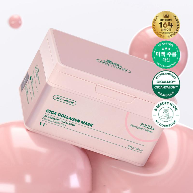 VT COSMETICS Cica Collagen Mask 320g 30EA