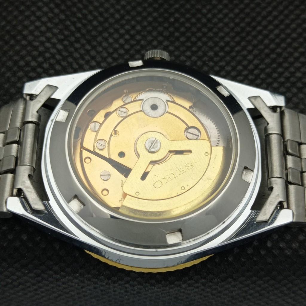REFURBISHED VINTAGE SEIKO TRANSPARENT BACK JAPAN MENS AUTOMATIC WATCH A305118-9 SKU575b-a305118