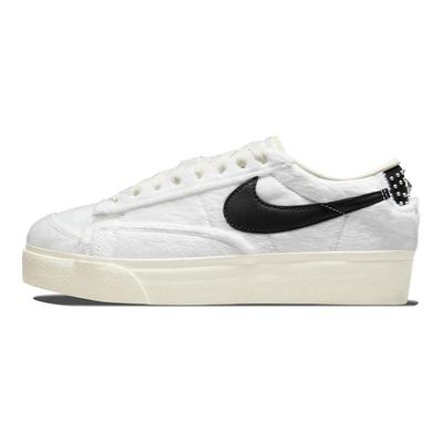 Blazer Low Platform Culture Day Sneakers da Donna Bianco Vela Nero DO2115-133