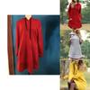 Fashionable Ladies Plain Casual Hoodie Dress With Soft Material And Long Sleeves