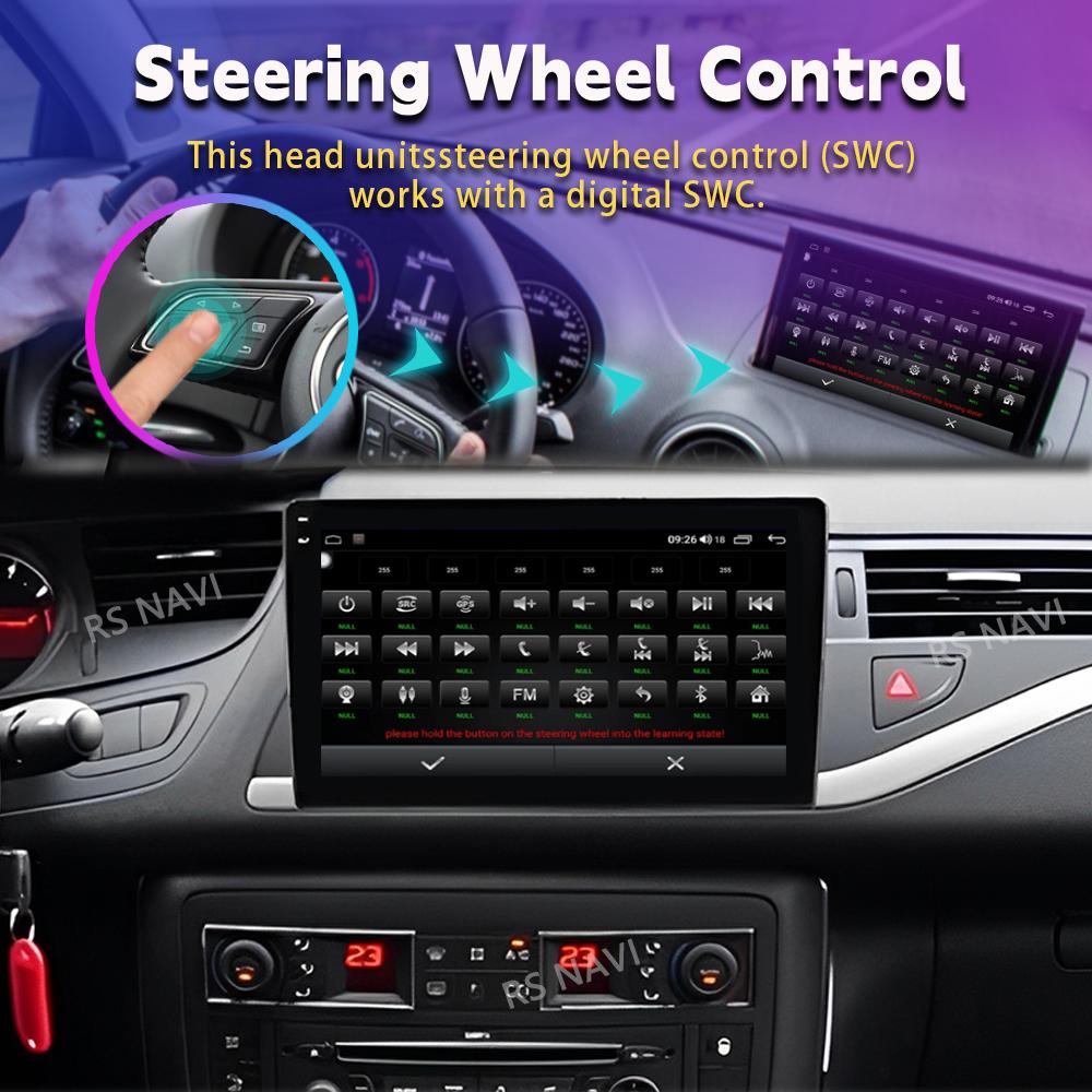 ABX2   Android 15 Carplay Car Radio Multimedia For Citroen C5 2008 2009 2010 -2017 navigation video DVD Autoradio Stereo 2din Head Unit