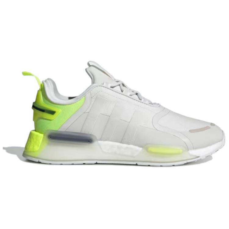 Adidas NMD_R1 V3 White Solar Yellow Men Sneakers Grey Grey-One Crystal-White GY7356