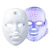 7 Färger LED Ansiktsmask Fotonterapi Ansiktsvårdsmask Anti Akne Terapi Hudföryngring Rynkborttagning Ansikts Skönhetsmask