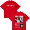 Singer Pablo Alboran Clickbait Album Cover Tshirts Men Clothing Harajuku Hip Hop Street T Shirt Casual Loose Tshirts Fan Gifts