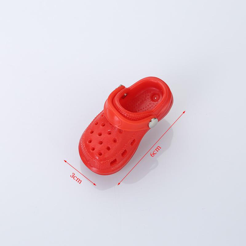 Cute Mini Slipper Charms: Versatile Couple Keychain Accessories
