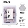 Nail Art Sand Disc for Polishing, Shaping, and Filing Extension Nails - 100 Pieces