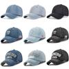 Fashion Denim Washed Baseball Cap Unisex Outdoor Simple Embroidery Hat Leisure Cotton Hats Sun Hats Fishing Hat