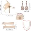 1920er Jahre Party Strasssteine Perlen Haarband Schmuck-Set Vintage Kopfschmuck Ohrringe Halskette Armband Handschuhe Für Damen Bankett Geschenk