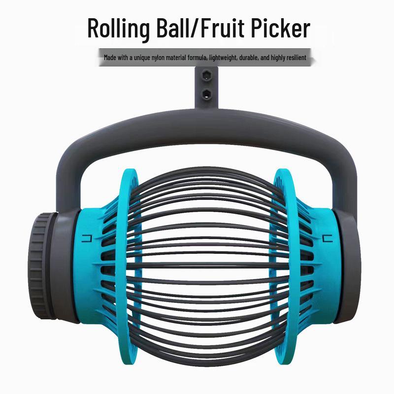 Aluminum Alloy Telescopic Fruit Picker for Chestnuts, Walnuts, Apples