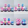 Stitch Pvc Figurine Collectible Toy With Assembly For Couple Gift