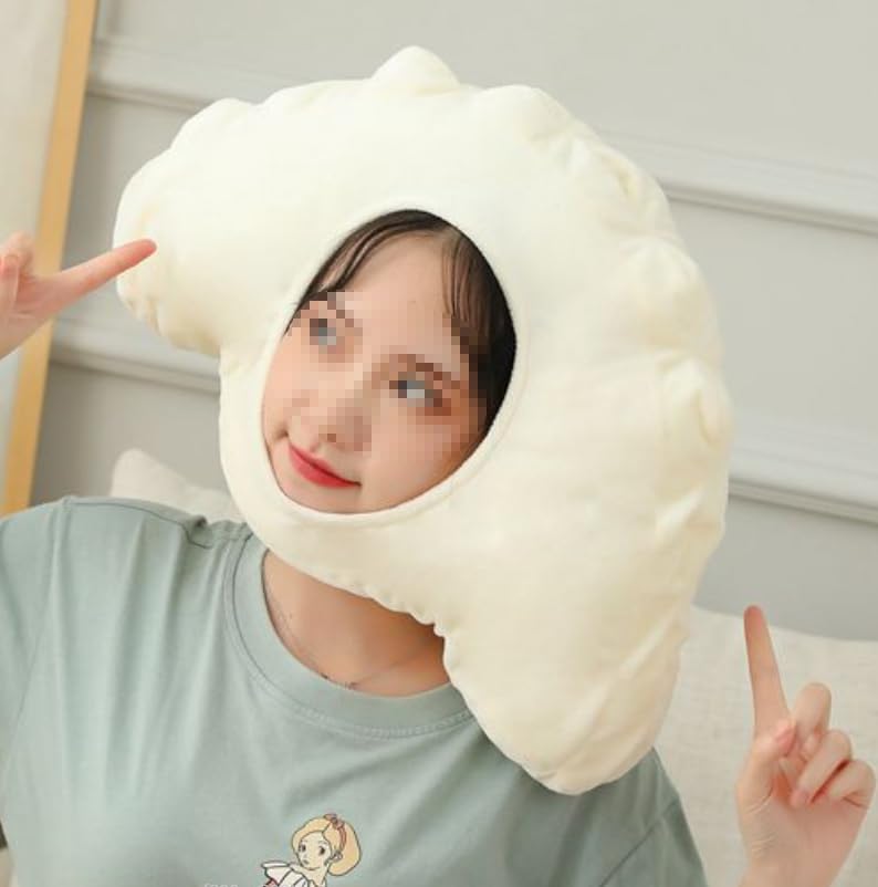 DOKiDOKi Gyoza Gyoza Adereço de Cabeça, Cosplay, Fantasia, Chapéu, Adereço de Cabeça, Utsunomiya, Hamamatsu, Fantasia, Sessão de Fotos, Divertido, Evento, Festa, Halloween, Fim de Ano