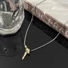 Pull-out Snake Necklace Women's Adjustable Snake Bone Chain Neck Chain Fashion Necklace Tide