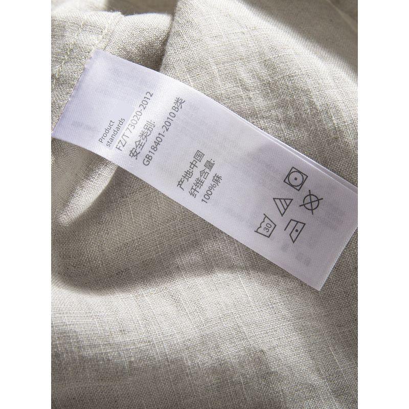 All-Linen Short-Sleeved Shirt for Men, New Summer Lightweight and Breathable Top, Japanese-Style Refreshing Loose Casual Half-Sleeved Shirt