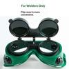 Dust Proof Chemical Goggles Portable Welding Goggles Anti-Glare Protective Welding Glasses Safety Protective Grinding Glasses