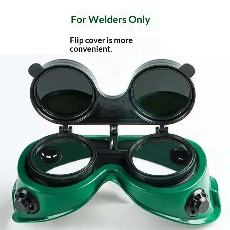 Dust Proof Chemical Goggles Portable Welding Goggles Anti-Glare Protective Welding Glasses Safety Protective Grinding Glasses