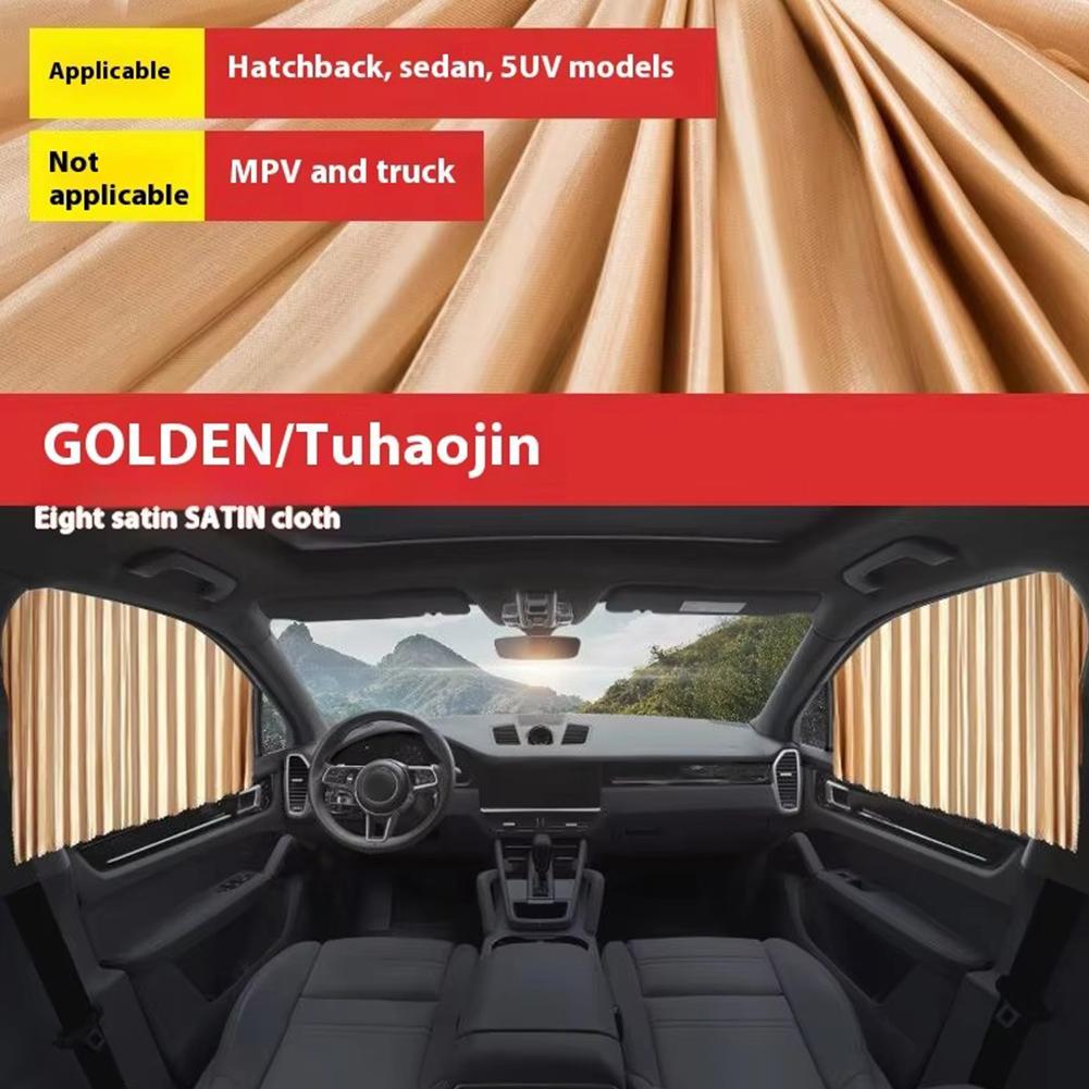 Car Sunshade Curtains Magnetic Privacy Sun Shades Portable Covers Side Shades Protection Adjustable Window Travel Sun V0T6