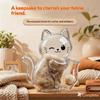 Transparent Cat Hair Storage Refrigerator Pet Fur Keepsake Capsule Diy Souvenirs Cat Whiskers Collector Fridge Magnet